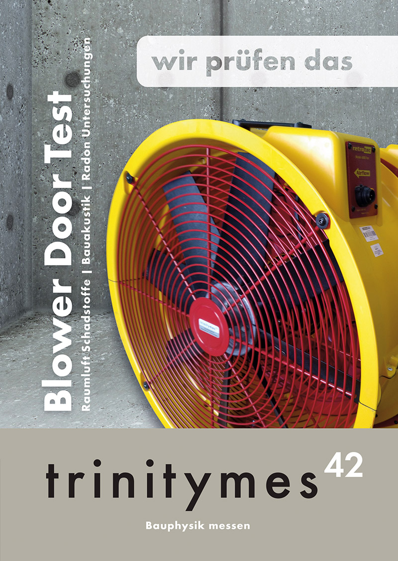 Blower-Door-Test Blower-Door-Test